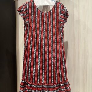 Boden Red and Navy Women’s Dress